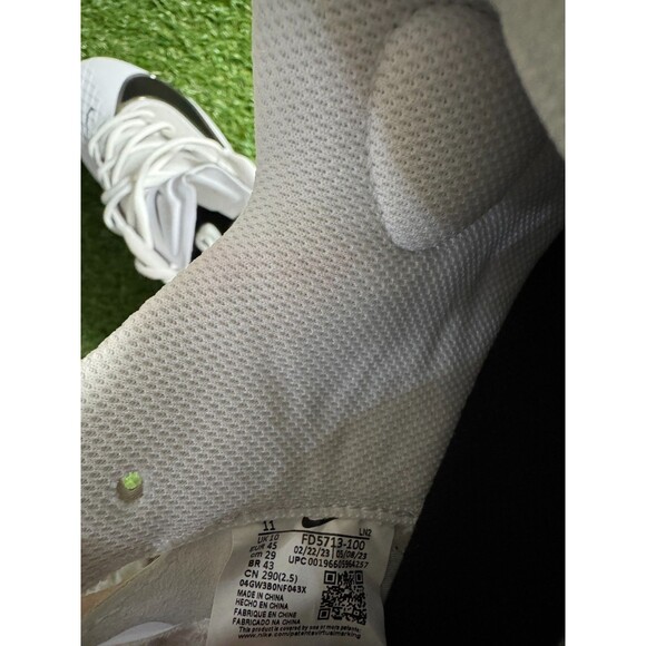 Nike Vapor Edge Elite 360 2 Football Cleats Promo PE Mens 11 White FD5713-100